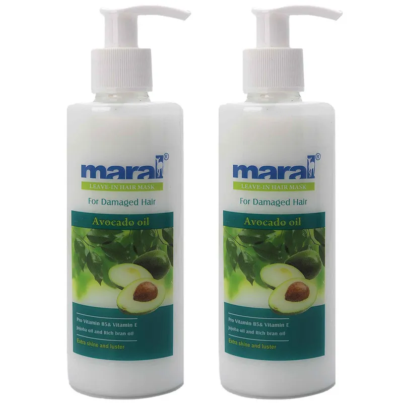 ماسک مو مارال مدل آووکادو حجم 250 میلی لیتر مجموعه 2 عددی - تصویر 2