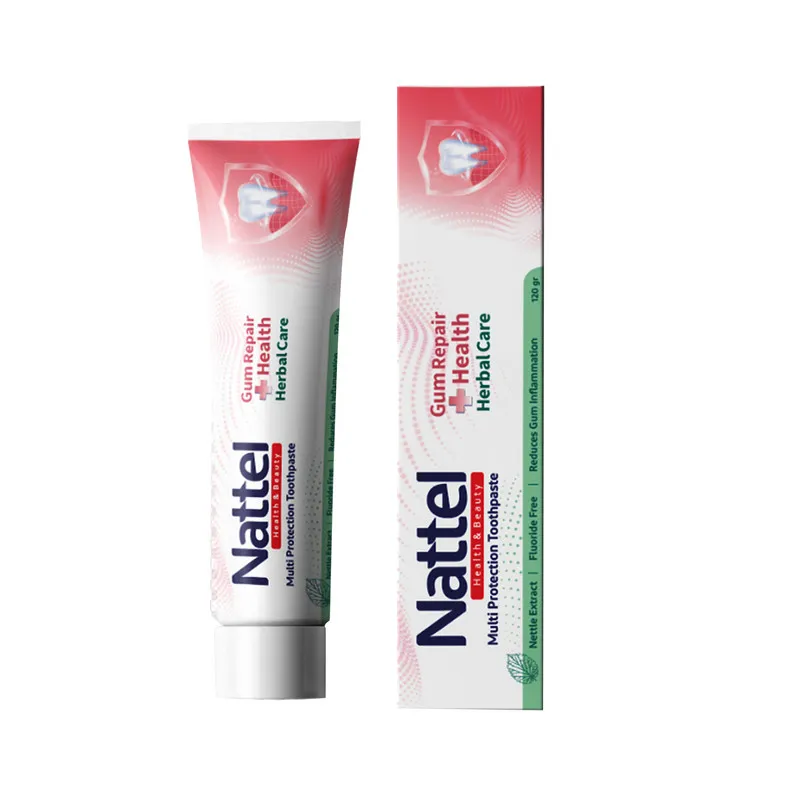 خمیردندان محافظ لثه ناتل مدل Gum Repair Herbal Care حجم 120 میلی لیتر