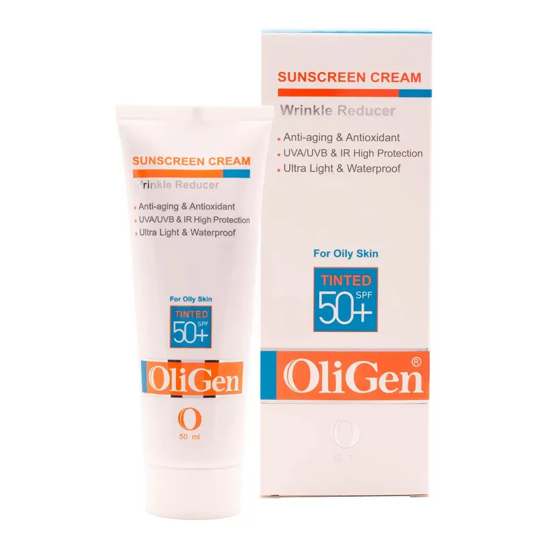 کرم ضد آفتاب رنگی الی ژن spf 50 مدل 04 مناسب پوست چرب حجم 50 میلی لیتر - تصویر 3