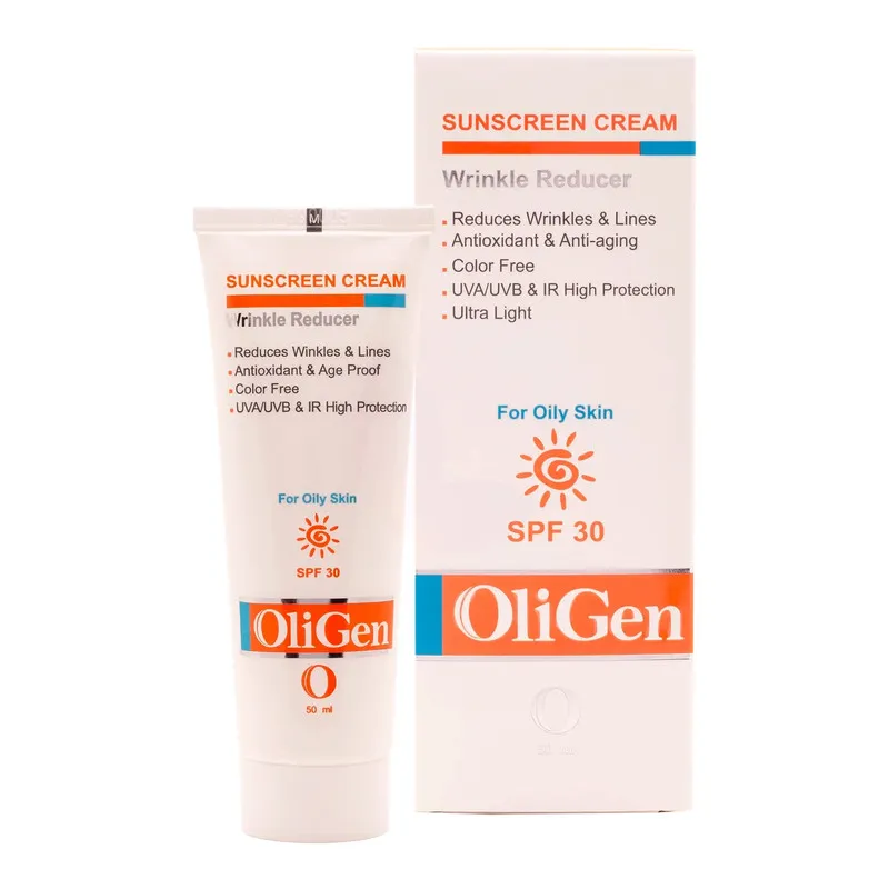 کرم ضد آفتاب بی رنگ الی ژن spf 30 مدل 02 مناسب پوست چرب حجم 50 میلی لیتر - تصویر 2
