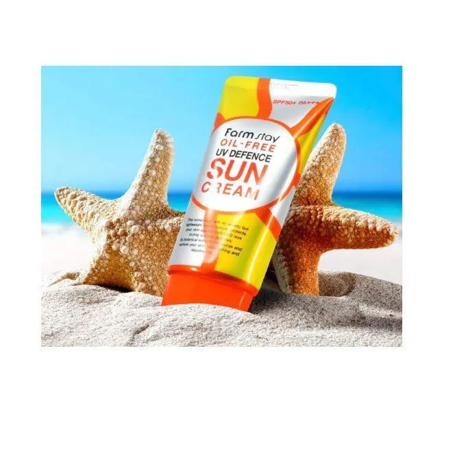 کرم ضد آفتاب بی رنگ فارم استی spf 50 مدل OIL-FREE مناسب پوست های مختلط و چرب حجم 70 میلی لیتر - تصویر 4