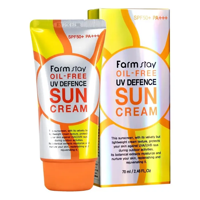 کرم ضد آفتاب بی رنگ فارم استی spf 50 مدل OIL-FREE مناسب پوست های مختلط و چرب حجم 70 میلی لیتر - تصویر 5