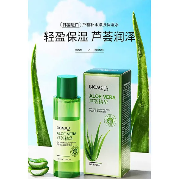 تونر مرطوب کننده بایو آکوا مدل Aloe Vera حجم 120 میلی لیتر - تصویر 2