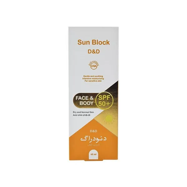 کرم ضد آفتاب بی رنگ دئو دراگ spf50 مدل invi مناسب پوست خشک حجم 45 میلی لیتر - تصویر 2