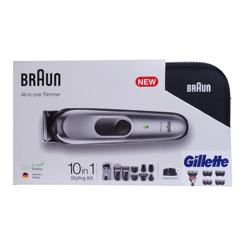 ماشین اصلاح موی سر و صورت براون مدل MGK7920plus به همراه خود تراش ژیلت مدل Razor - تصویر 2