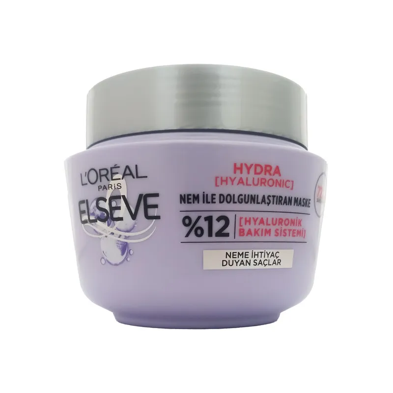 ماسک مو لورآل مدل Hydra Hyaluronic 72sa حجم 300 میلی لیتر - تصویر 2