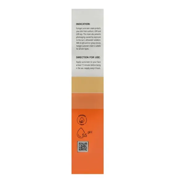 کرم ضدآفتاب رنگی فومیژن مدل SPF50 مناسب انواع پوست، حجم 40 میلی‌لیتر - تصویر 3