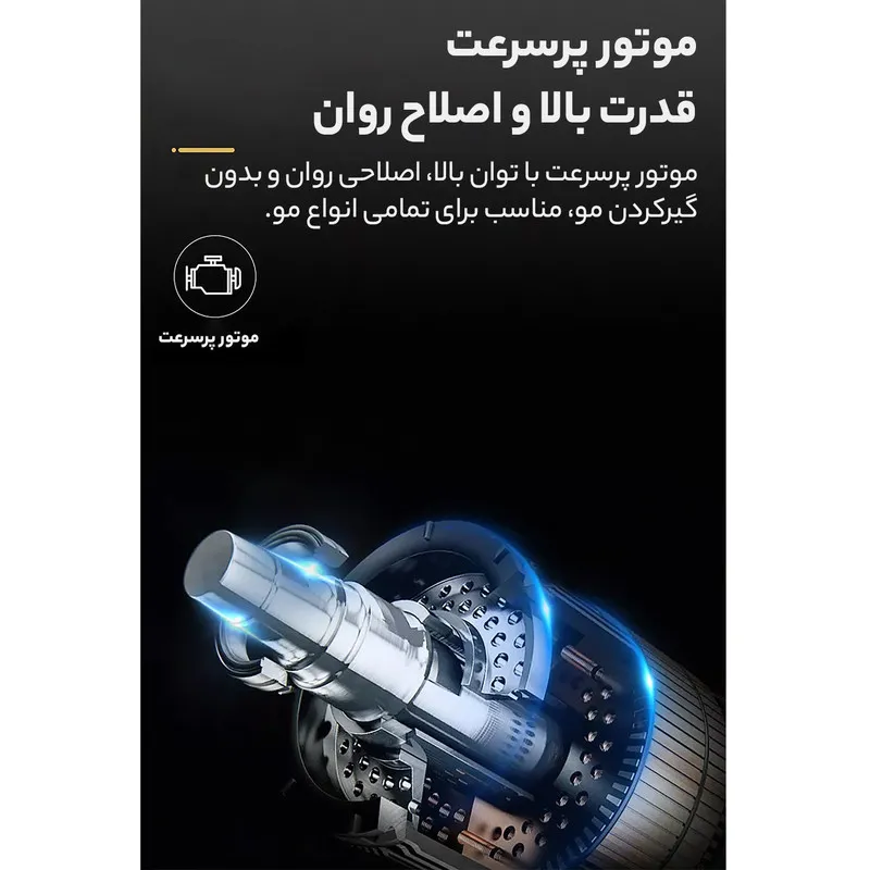 ماشین اصلاح موی سر و صورت گرین لاین مدل LION GNLIHAIRTMGD - تصویر 6