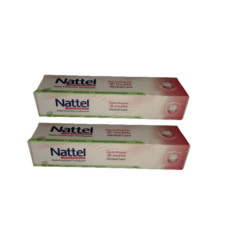 خمیر دندان ناتل مدل multi protection وزن 120 گرم بسته 2 عددی