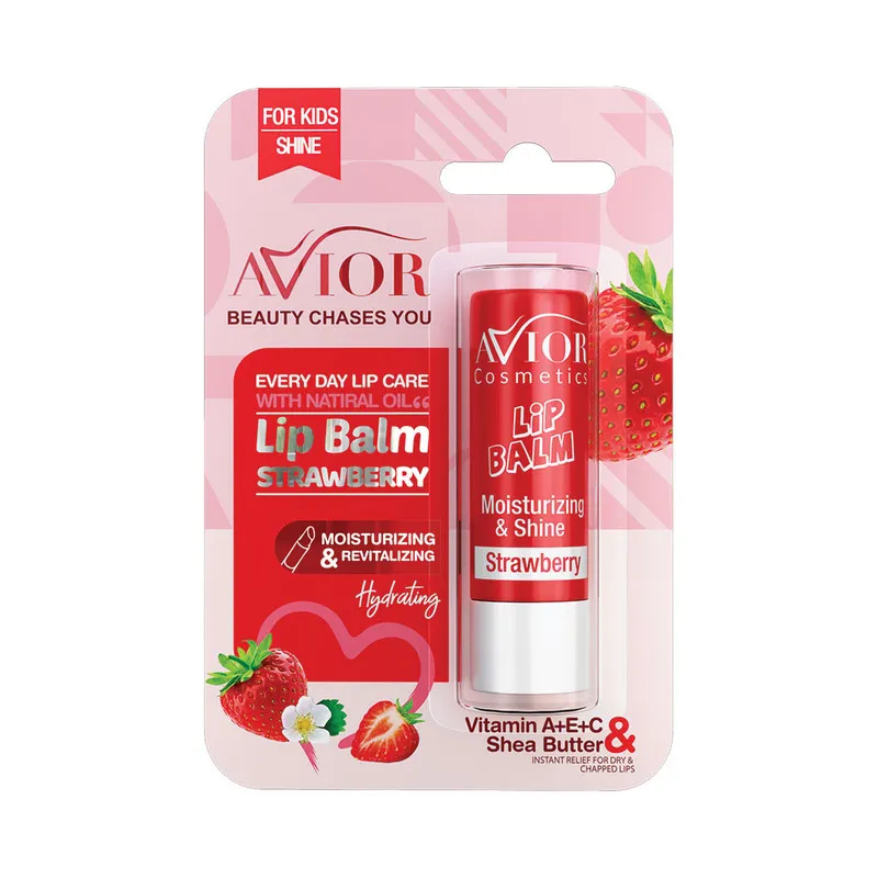 بالم لب اویور مدل strawberry