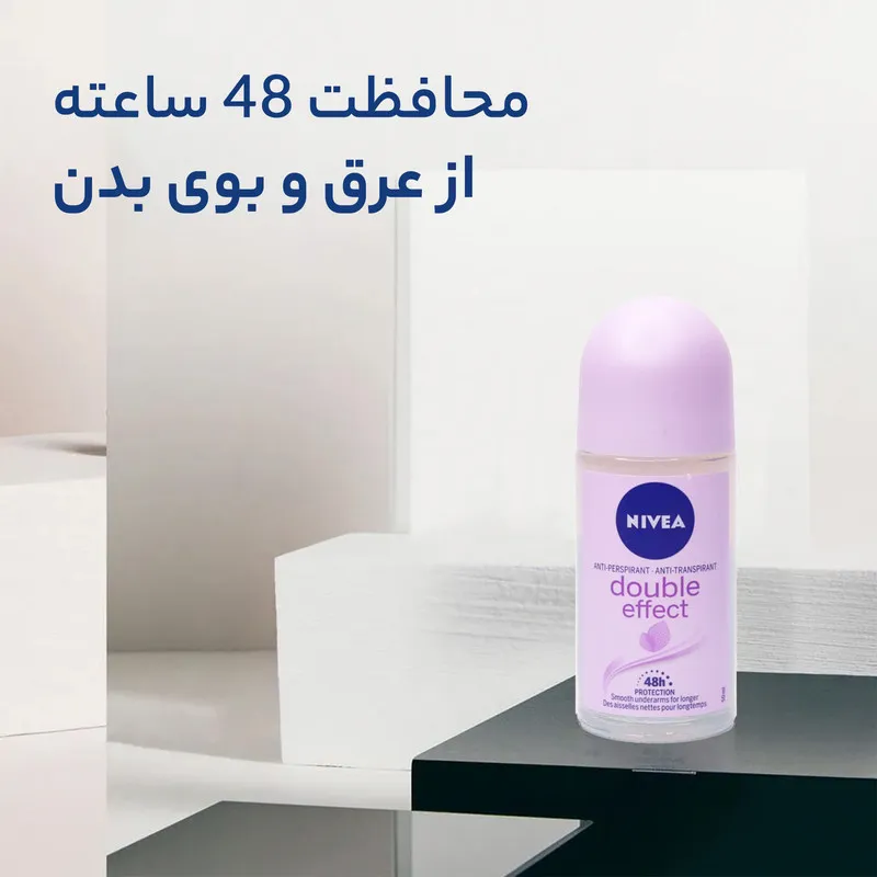 رول ضد تعریق نیوآ مدل double effect حجم 50 میلی لیتر - تصویر 3