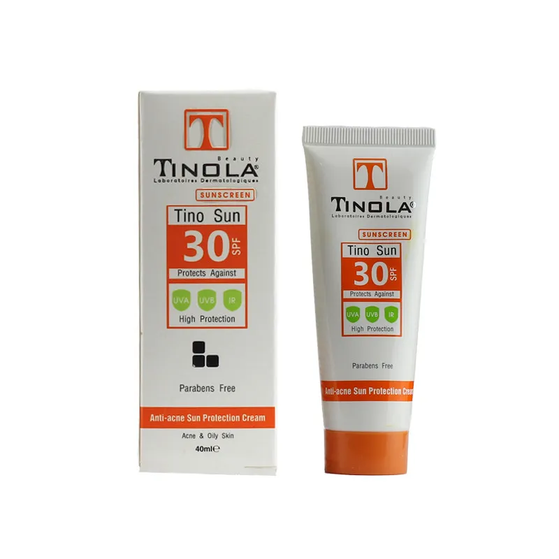 کرم ضد آفتاب بدون رنگ تینولا بیوتی SPF 30 مدل Tino Sun مناسب پوستهای چرب و مختلط حجم 40 میلیلیتر - تصویر 3