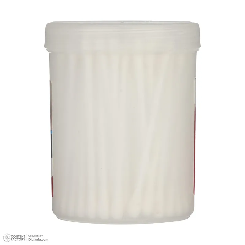 گوش پاک کن گل ارکیده خراسان مدل cotton swabs بسته 100 عددی - تصویر 4