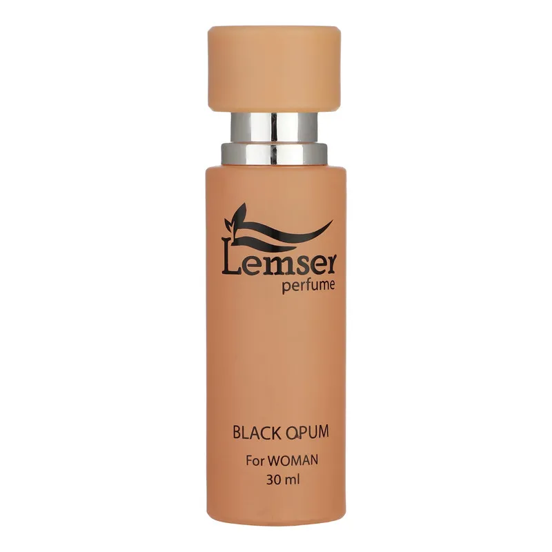 عطر جیبی زنانه لمسر مدل BLACK OPUM حجم 30 میلی لیتر