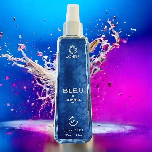 بادی اسپلش مردانه مانتره مدل BLUE DE CHANEL حجم 225 میلی لیتر - تصویر 2