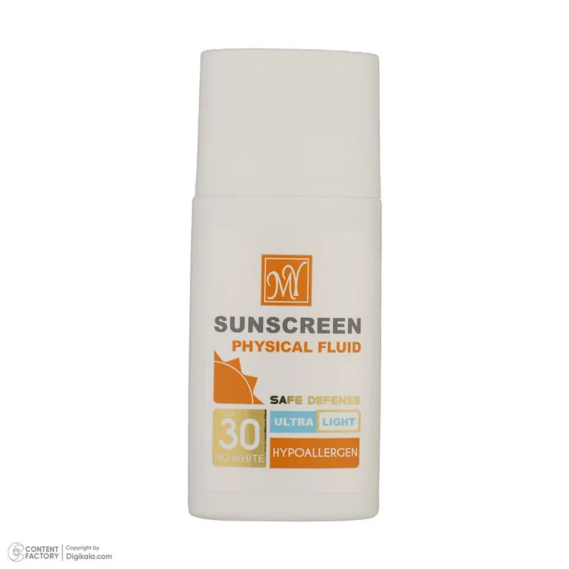 فلوئید ضد آفتاب بی رنگ مای +SPF30 مدل Hypoallergen مناسب انوع پوست حجم 50 میلی لیتر مجموعه 2 عددی - تصویر 2