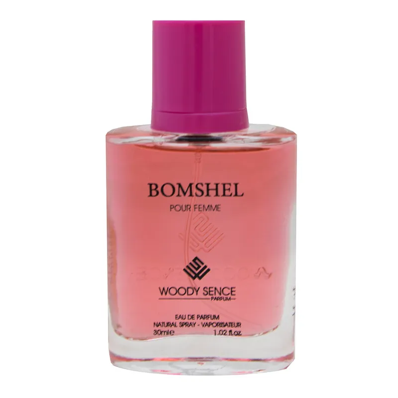 عطر جیبی زنانه وودی سنس مدل BOMSHEL حجم 30 میلی لیتر - تصویر 2