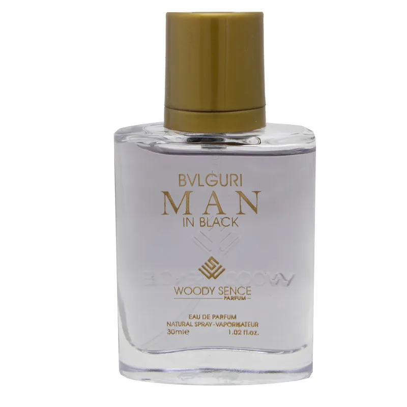 عطر جیبی مردانه وودی سنس مدل BVLGURI IN BLACK حجم 30 میلی لیتر - تصویر 2