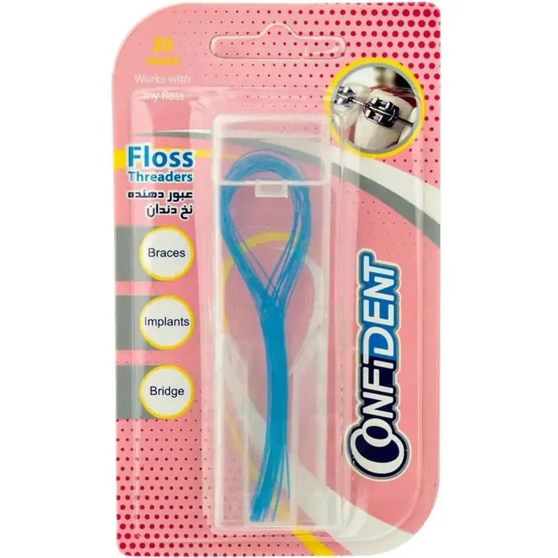 نخ دندان کانفیدنت مدل Floss Threaders - تصویر 2