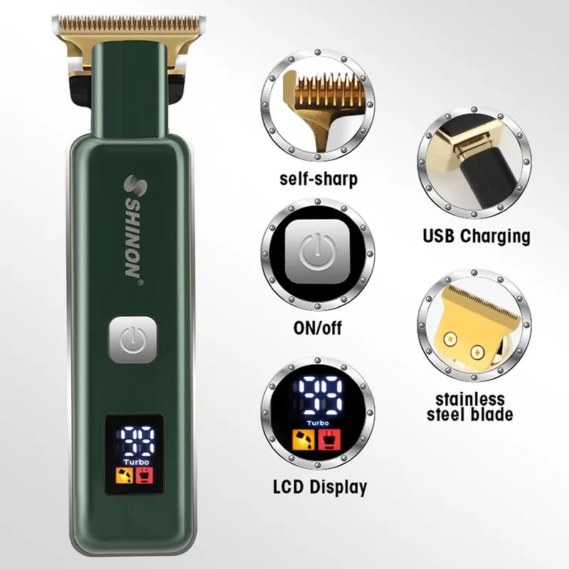 ماشین اصلاح موی سر و صورت شینون مدل NK-2562LCD - تصویر 2