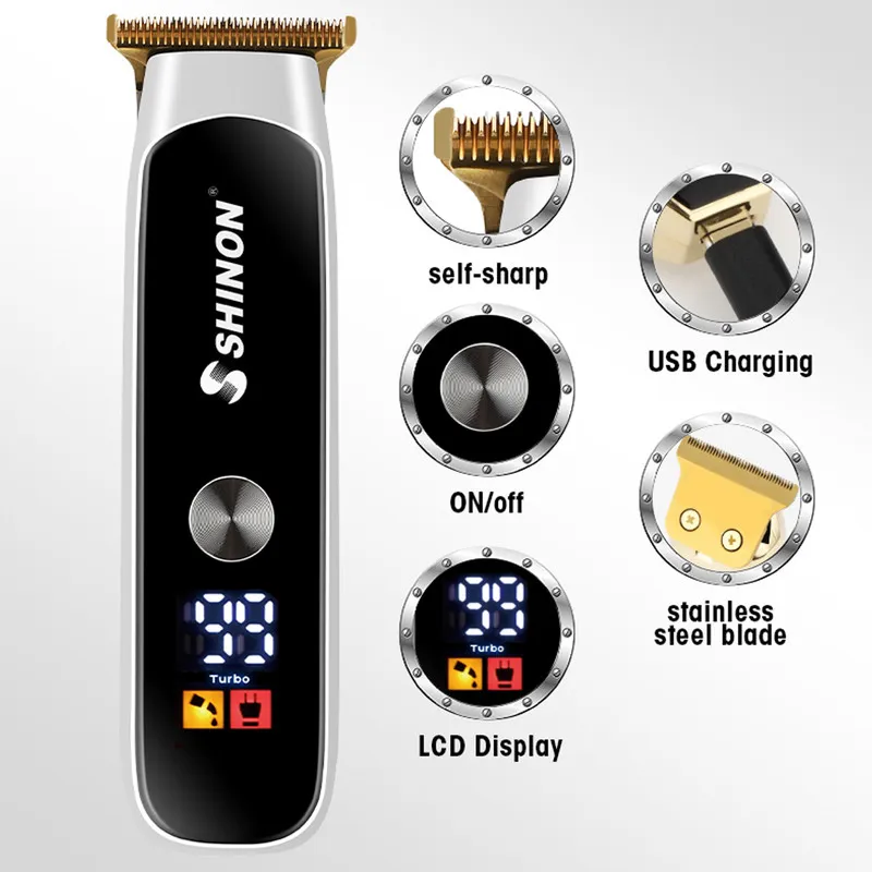 ماشین اصلاح موی سر و صورت شینون مدل SH-2726LCD - تصویر 2