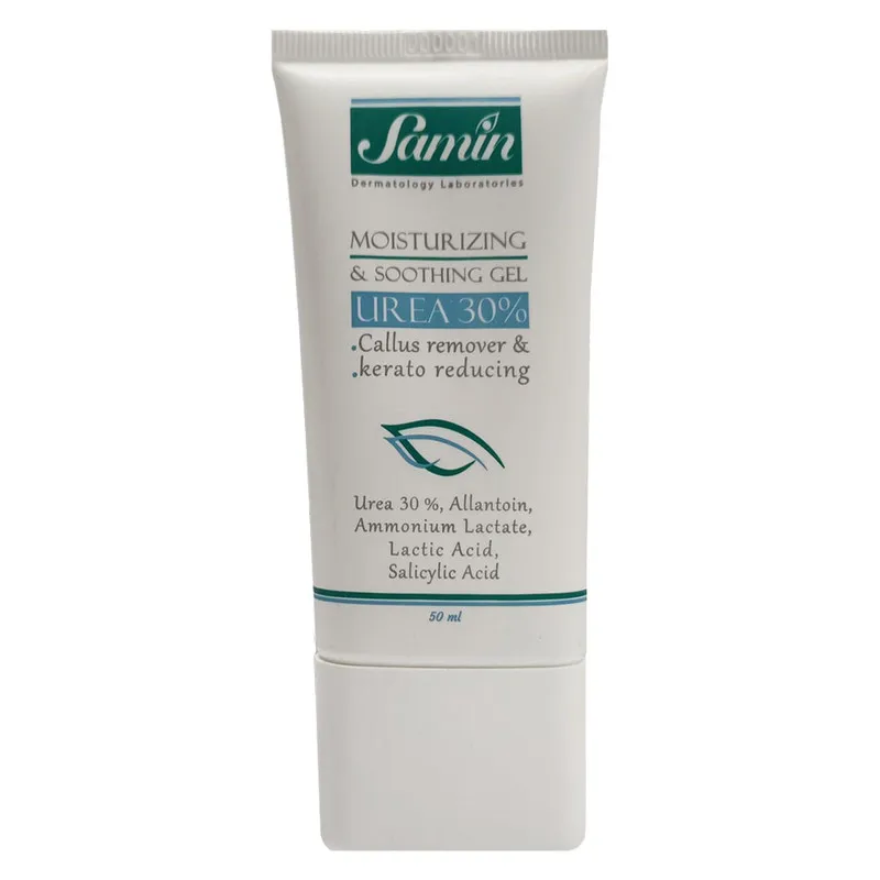 ژل مرطوب کننده ثمین مدل اوره 30% حجم 50 میلی لیتر
