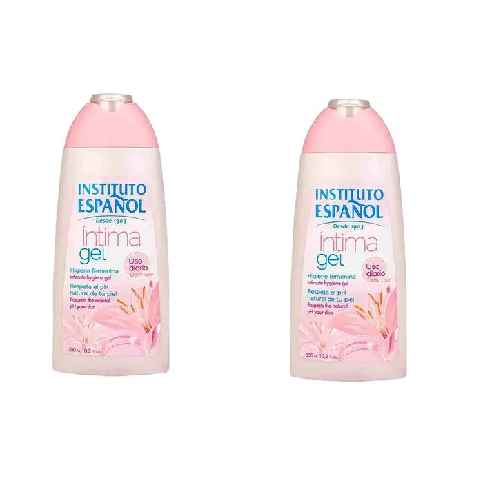 ژل بهداشتی روزانه انستیتو اسپانول مدل Intimo حجم 300 میلی لیتر بسته دو عددی