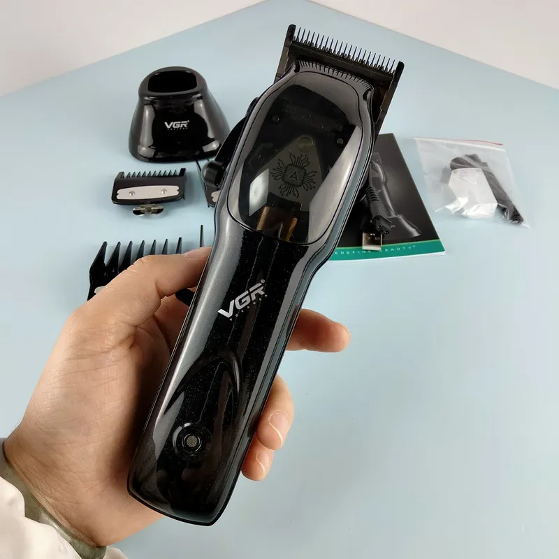 ماشین اصلاح سر و صورت وی جی ار مدل V653 - تصویر 2