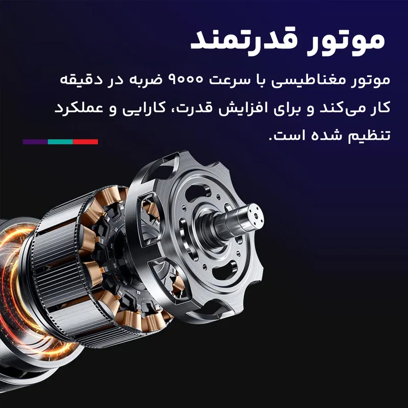 ماشین اصلاح سر و صورت وی جی ار مدل V653 - تصویر 4
