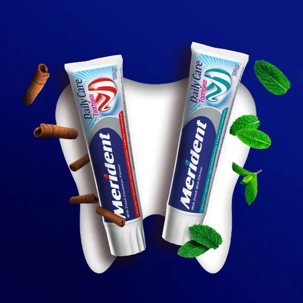 خمیر دندان مریدنت مدل Daily Care وزن 130 گرم مجموعه 2 عددی - تصویر 2