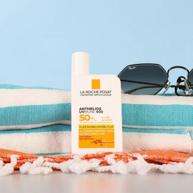 فلویید ضد آفتاب رنگی لاروش پوزای SPF 50 مدل Anthelios UVMune400 مناسب پوستهای چرب حجم 50 میلیلیتر - تصویر 4