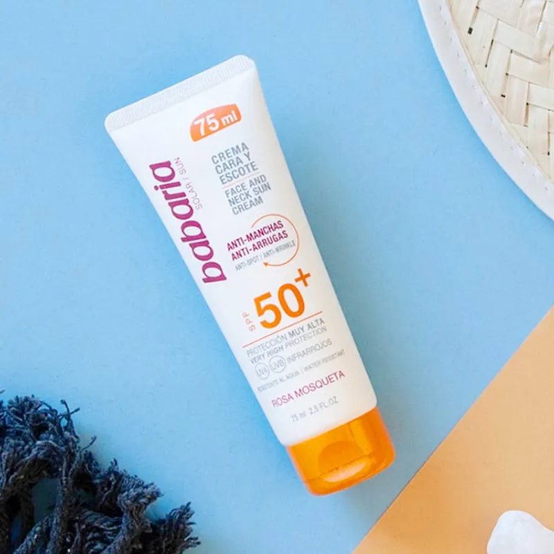 کرم ضد آفتاب بدون رنگ باباریا SPF 50 مدل ROSA MOSQUETA مناسب برای انواع پوست حجم 75 میلیلیتر - تصویر 5