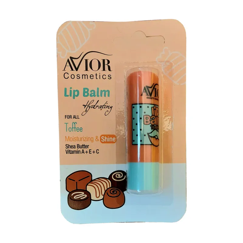 بالم لب اویور مدل تافی حجم 4 میلیلیتر با ویتامین A، E و C و مواد مرطوبکننده و محافظتکننده