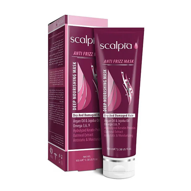 ماسک مو اسکالپیا مدل ANTI FRIZZ حجم 100 میلی لیتر - تصویر 2