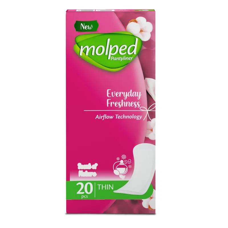 پد بهداشتی مولپد مدل Everyday Freshness بسته 20 عددی