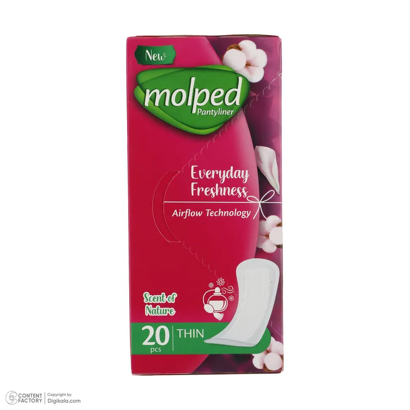 پد بهداشتی مولپد مدل Everyday Freshness بسته 20 عددی - تصویر 4