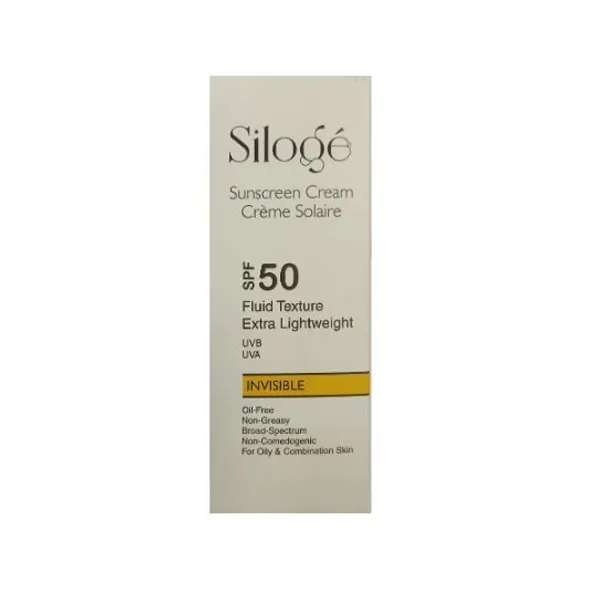 کرم ضدآفتاب بدون رنگ سیلوژه SPF50 مدل TEXTURE ‌مناسب پوست‌های چرب و مختلط، حجم 40 میلی‌لیتر - تصویر 2