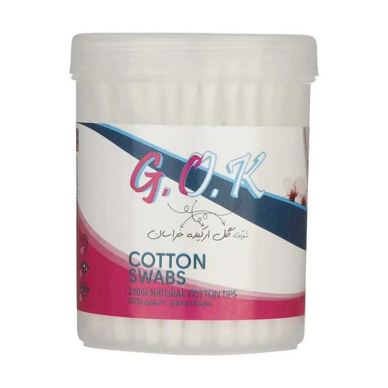 گوش پاک کن گل ارکیده خراسان مدل Natural مجموعه 2 عددی - تصویر 2