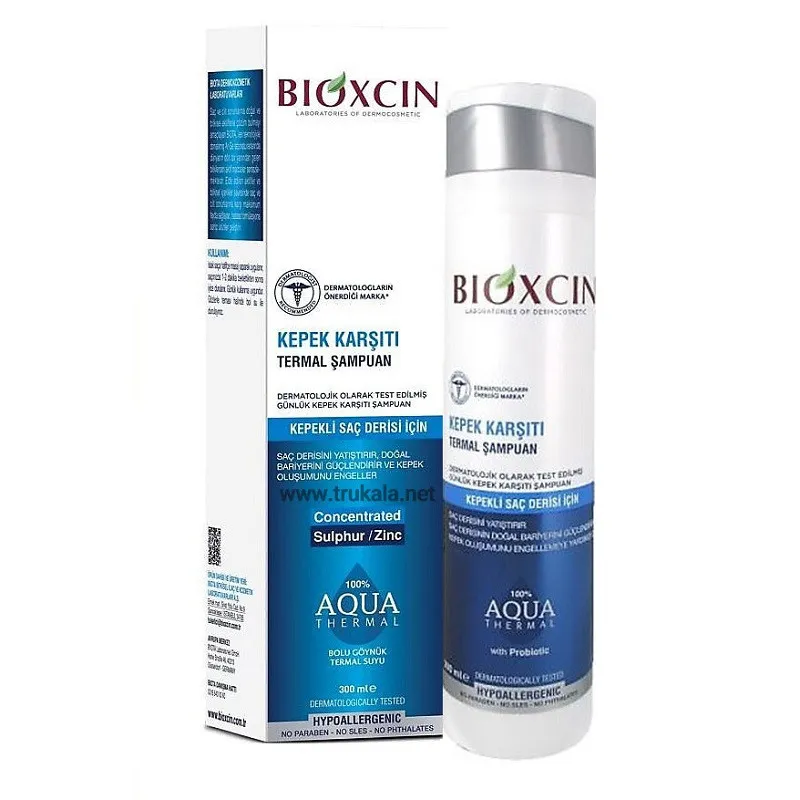شامپو ضد شوره مو بیوکسین مدل AQUA THERMAL حجم 300 میلی لیتر - تصویر 2
