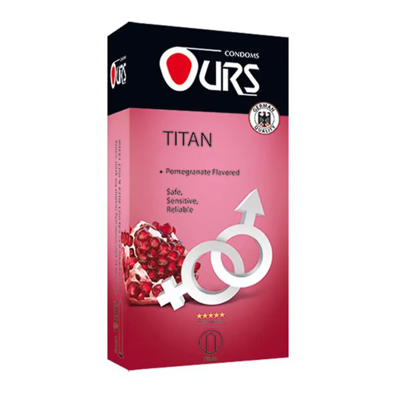 کاندوم اورز مدل Titan بسته 12 عددی
