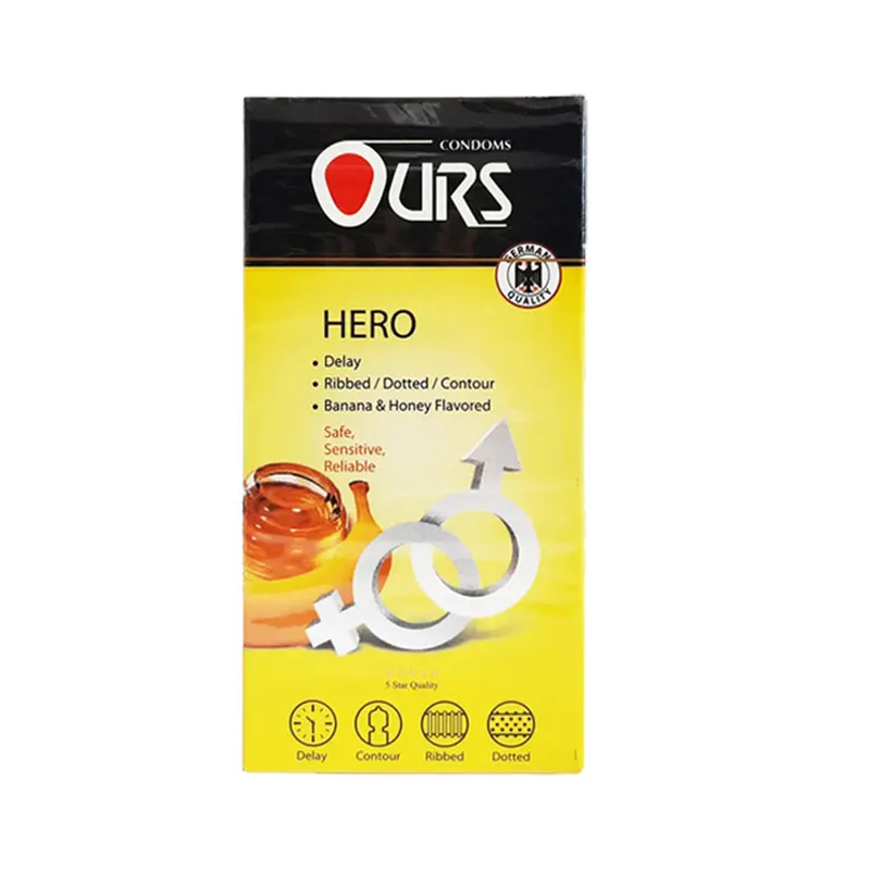 کاندوم اورز مدل Hero بسته 12 عددی - تصویر 5