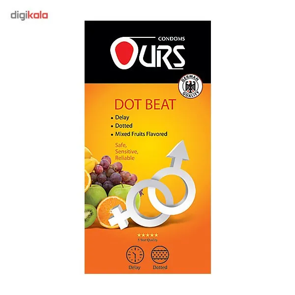 کاندوم اورز مدل Dot Beat بسته 12 عددی - تصویر 2
