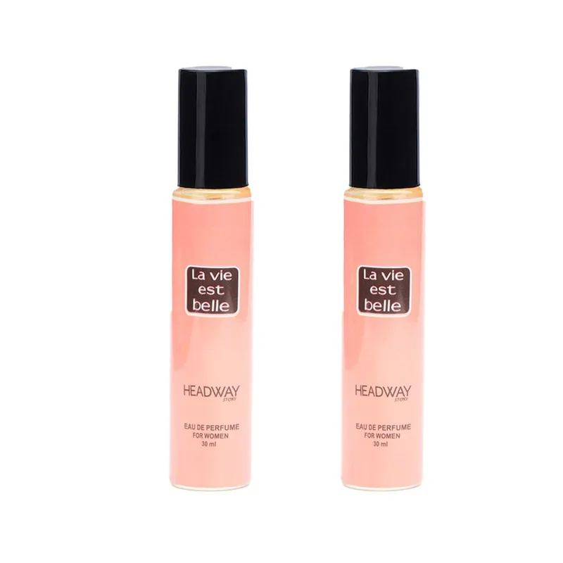 عطر جیبی زنانه هدوی استوری مدل لانکوم لاویه بل حجم 30 میلی لیتر مجموعه 2 عددی - تصویر 2