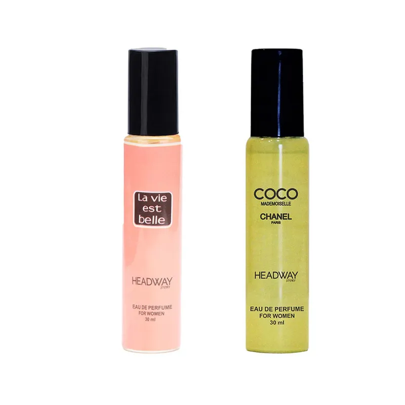 عطر جیبی زنانه هدوی استوری مدل کوکو شنل و لانکوم لاویه بل حجم 30 میلی لیتر مجموعه 2 عددی - تصویر 2