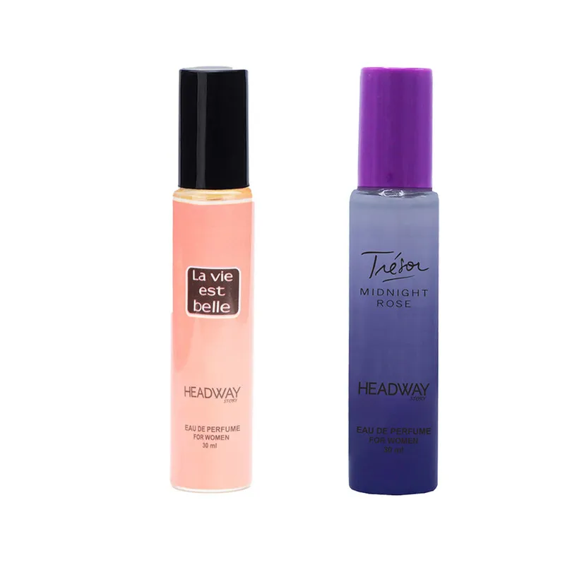 عطر جیبی زنانه هدوی استوری مدل لانکوم میدنایت رز و لانکوم لاویه بل حجم 30 میلی لیتر مجموعه 2 عددی - تصویر 2