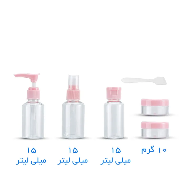 محفظه نگهداری کرم رونا مدل مسافرتی بسته 6 عددی - تصویر 2