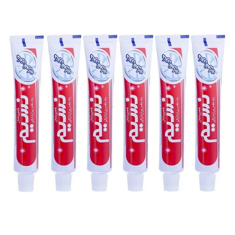 خمیر دندان نسیم مدل Fresh حجم 53 میلی لیتر بسته 6 عددی - تصویر 2