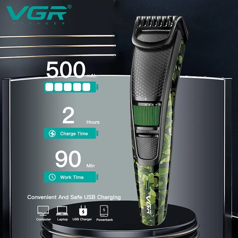 ماشین اصلاح موی سر و صورت وی جی ار مدل V-053 - تصویر 3