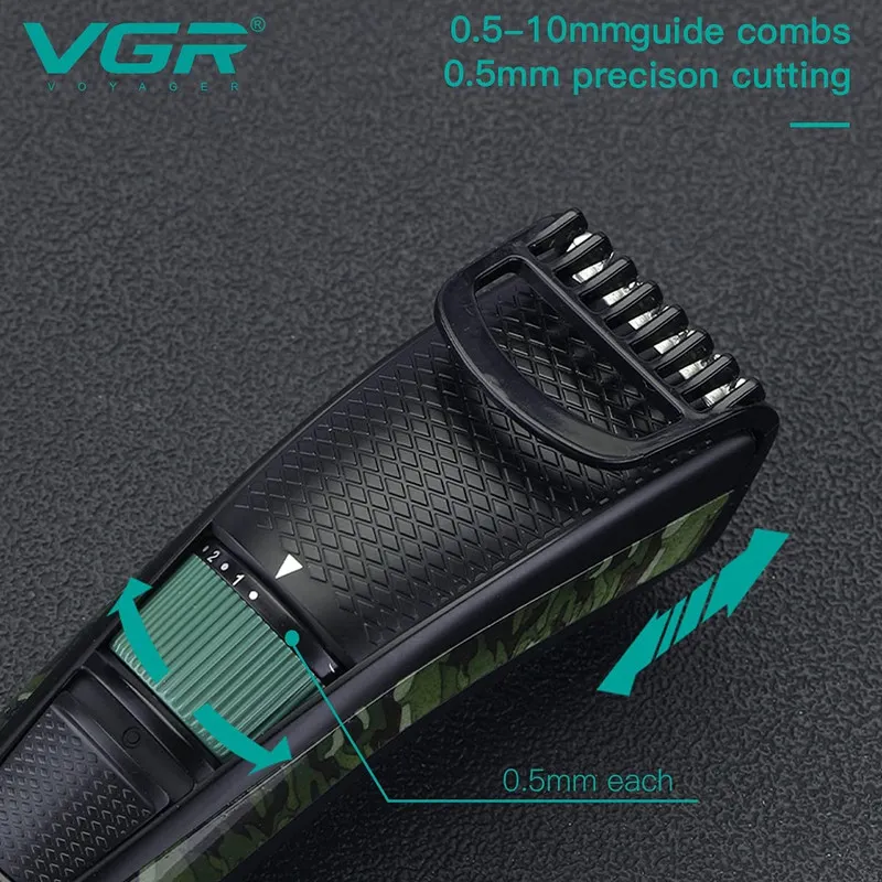 ماشین اصلاح موی سر و صورت وی جی ار مدل V-053 - تصویر 5
