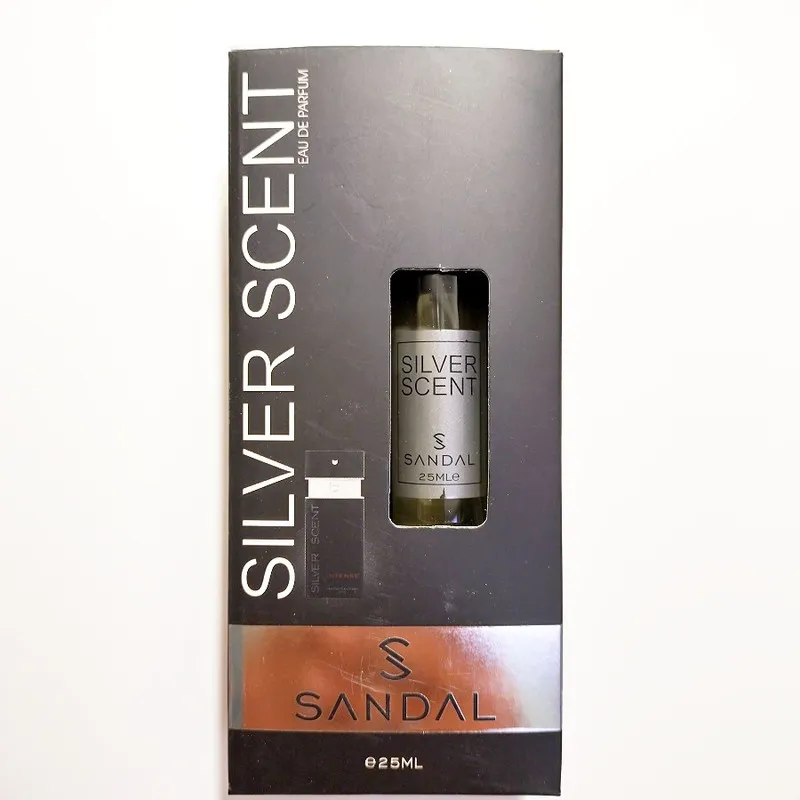 عطر جیبی مردانه صندل مدل سیلور سنت حجم 25 میلی لیتر - تصویر 3